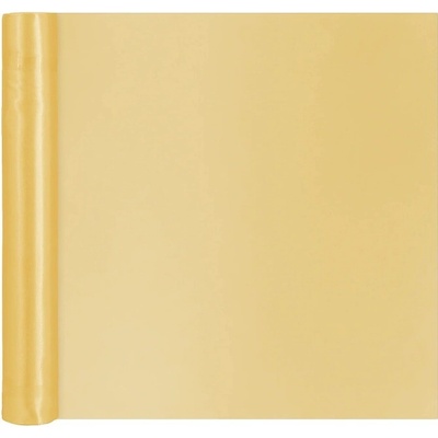 Satén zlatý 36cm x 9m