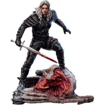 Heo GmbH Zaklínač Geralt of Rivia BDS Art Scale Statue 1/10 20 cm Netflix, Iron Studios