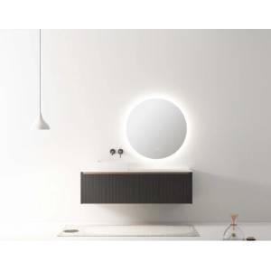 InterCeramic Мебел за баня ICP 1400-M041 - шкаф с двойно чекмедже и умивалник DuPont Corian (ICP 1400-M041)