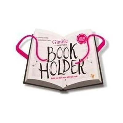 If Gimble Adjustable Bookholder Držák na knihu Cestovní růžový 340 x 240 x 20 mm – Zboží Dáma