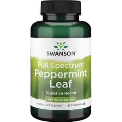 Swanson Full Spectrum Peppermint Leaf 400 mg [120 капсули]