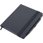 TROIKA Тефтерче Troika "BLACK SLIMPAD A5", черна химикалка (NPP04/BK)