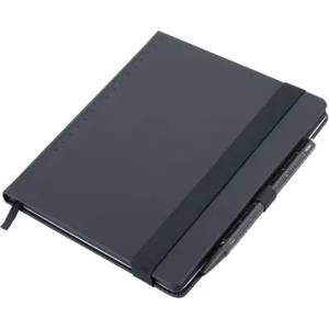 TROIKA Тефтерче Troika "BLACK SLIMPAD A5", черна химикалка (NPP04/BK)