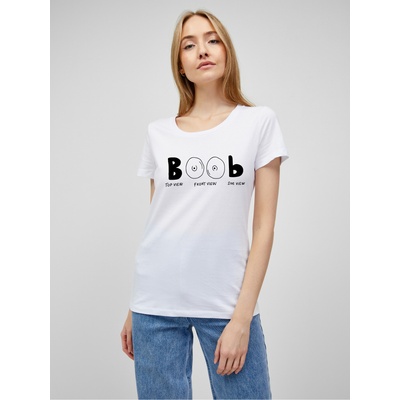 ZOOT. Original Бяла дамска тениска с щампа ZOOT. Original Boob ZOOT. Original | Byal | ЖЕНИ | S