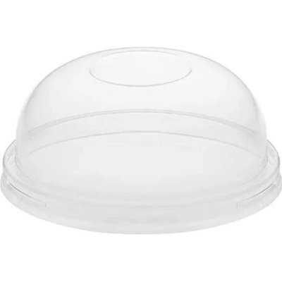 Intertan SA Viečko vypuklé na pohár alebo misku zmrzlinovú, PET transparent o90 mm