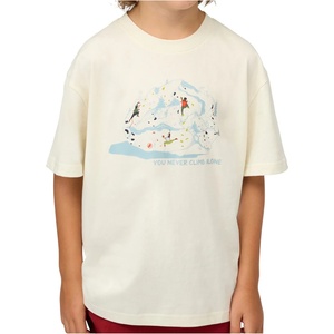 Mammut Детска тениска Mammut Kid's Base T-Shirt Climbing T-shirt - White - размер 116 (EU) (704-5823-0112)