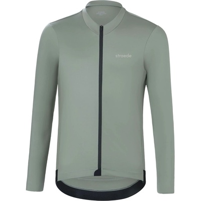 straede Фланелка с дълъг ръкав за колоездене Straede Aerlig Longsleeve Cycling jersey - Sage - размер XL (056-3819-0314)