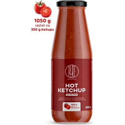 BrainMax Pure Ketchup hot ostrý kečup 350 g – Zboží Mobilmania