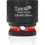 Tvardy Ударен вложен ключ Tvardy 1/2" 6-стенен 24mm CR-MO 81759 (T00210-24)