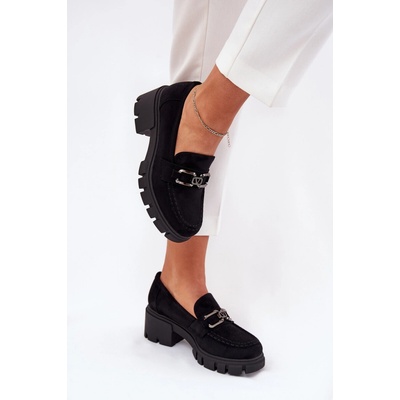 Vinceza Eko Semišové Polobotky Dámské S Dekorací černá