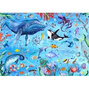 Enjoy - Puzzle Deep Blue Sea - 1 000 piese