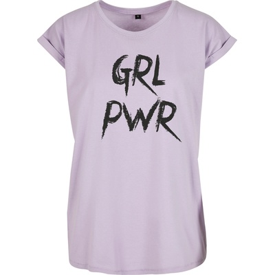 Mister Tee Дамска тениска в лилав цвят Mister Tee GRL PWRUB-MT618-00145 - Лилав, размер XS