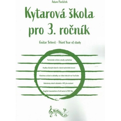 Kytarová škola pro 3. ročník - Adam Pavlíček