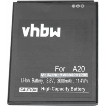 Image 1 of VHBW Батерия за Blackview A20 / A20 Pro, 3000 mAh (888201296)