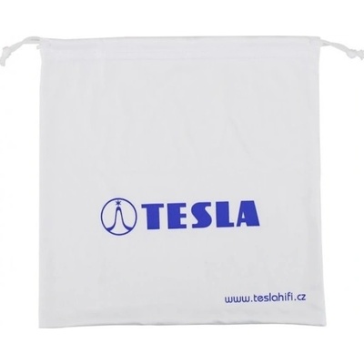 TESLA White L bag: Praktický textilní obal se stahováním pro usnadnění a přepravu jednotlivých produktů