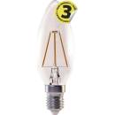 Emos LED žárovka CANDLE 4W/37W E14 WW Teplá bílá 420 lm Filament A+