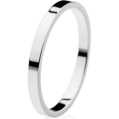 Franco Bene Hladký prsten úzký stříbrný 2101