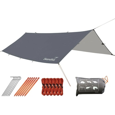 SKANDIKA Sluneční a dešťová plachta XL 500×300 cm