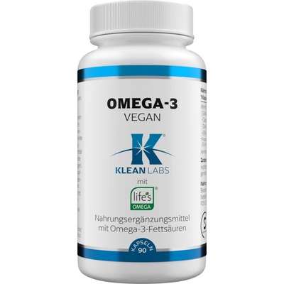 KLEAN LABS Омега-3 веган - 90 капсули