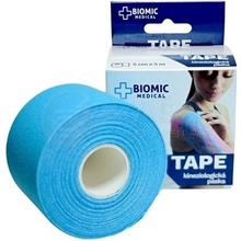 BIOMIC Tape kineziologická páska modrá 5cm x 5m