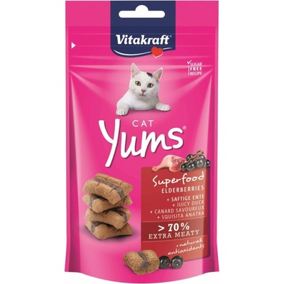 Vitakraft Cat Yums Superfood kachna bezinka 40 g
