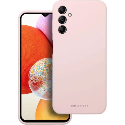 Roar Силиконов Калъф за Samsung A34, Roar Cloud-Skin Case, Розов (5903396249495)