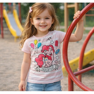 Sun City Dívčí tričko my little pony krátký rukáv růžové