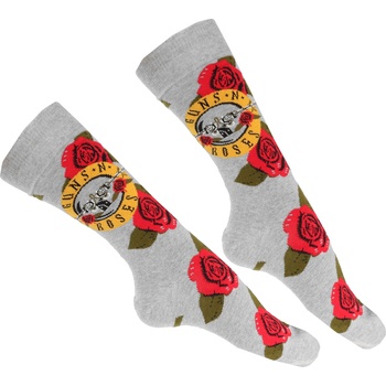 ROCK OFF Чорапи Guns N' Roses - Bullet Roses - GREY - ROCK OFF - GNRSCK09MG