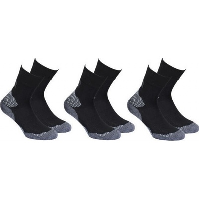 High Colorado ponožky Outdoor 3-Pack Čierna