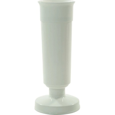 Váza biela so záťažou 30cm Besop