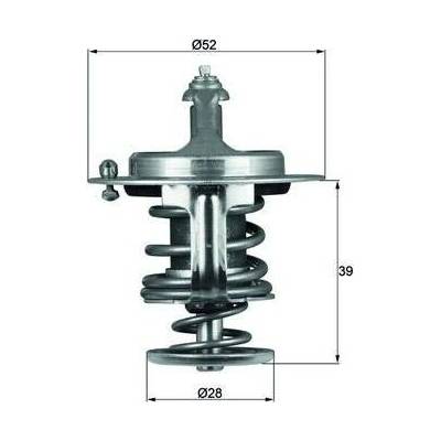 MAHLE ORIGINAL Termostat, chladivo TX7182D