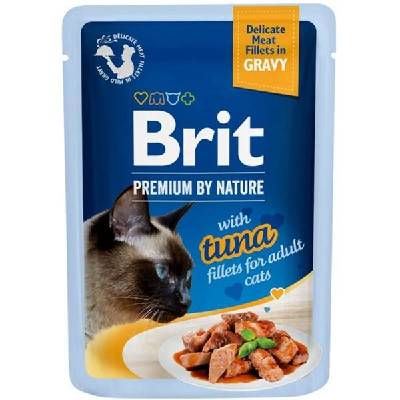 Brit Premium Cat Delicate Fillets in Gravy Tuna 85 g