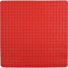 MSV protiskluzová podložka do sprchy QUADRO Premium červená 54 x 54 cm 142921