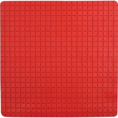 MSV protiskluzová podložka do sprchy QUADRO Premium červená 54 x 54 cm 142921