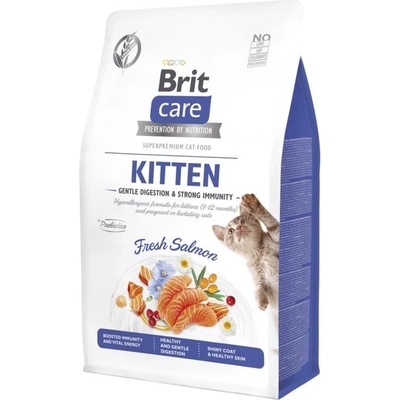 Brit Care Cat Grain-Free Kitten Fresh Salmon 0, 4 кг