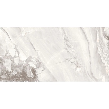 Mexen Limos Бял полиран ректифициран гранитогрес, подово-стенен плочка 120 x 60 см, гланц - TL127-120-060-03 (TL127-120-060-03)