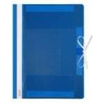 Biurfol Plastic folded briefcase A4 blue Biurfol (TW-01-03)