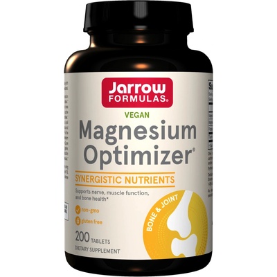 Jarrow Magnesium Optimizer hořčík malát + B6 200 tablet