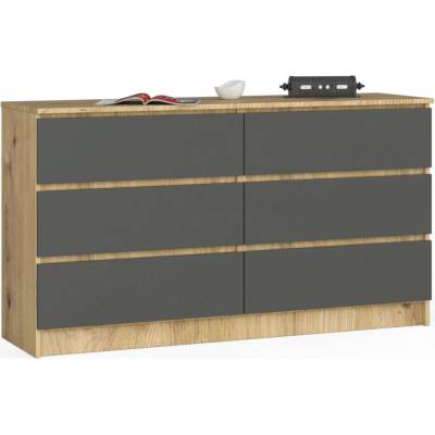 Akord Kuba 140 cm 6 zásuvky