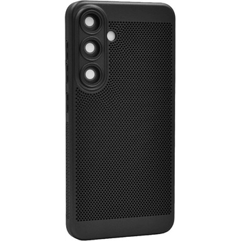 Gigapack Samsung S25 GIGAPACK Пластмасов протектор за телефон, дишащ, протектор за камера, ЧЕРЕН GP-164940 (GP-164940)