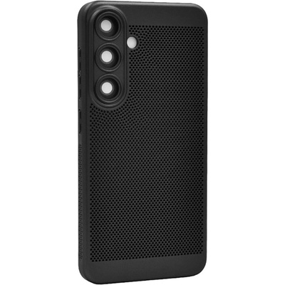 Gigapack Samsung S25 GIGAPACK Пластмасов протектор за телефон, дишащ, протектор за камера, ЧЕРЕН GP-164940 (GP-164940)