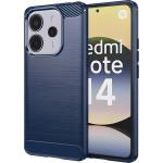 Techsuit Carbon Shield TPU калъф за Xiaomi Redmi Note 14 4G - Син KP36998