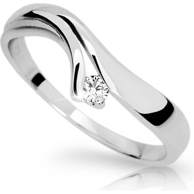 Zodiax Zlatý prsten se zirkonem 1482 bílá