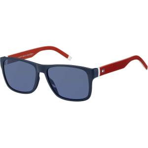 Tommy Hilfiger Слънчеви очила Tommy Hilfiger Men's Round Sunglasses - Blue Red - sportihobi - 267,93 лв Слънчеви очила