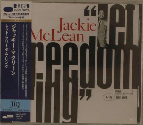 Jackie McLean, LET FREEDOM RING, CD