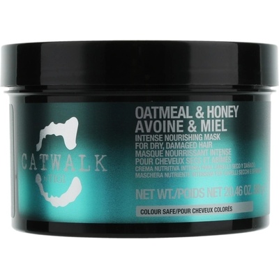 Tigi Catwalk Oatmeal & Honey Intense Nourishing Mask pre suché a zničené vlasy 200 g