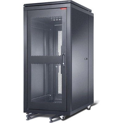 Formrack 19" Server rack 32U 600/1000mm, perforated front and back door, openable locking sides, height: 1653mm, loading capacity: 1000kg (does not include castor/feet group) (SC-32U60100)