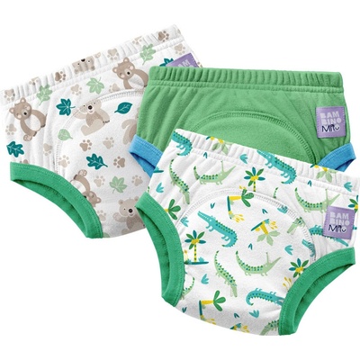 Bambino Mio učící 2-3 roky 3 ks GREEN JUNGLE