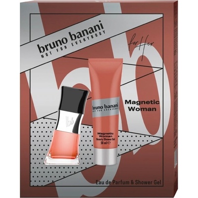 Bruno Banani Magnetic Woman EDP 30 ml + sprchový gel 50 ml