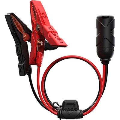 NOCO GC017 Kabel s Cig Plug zásuvkou pro trvalé připojení na baterii s krokosvorkami